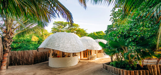 makers place plastic & aluminium recycling studio in Baa Atoll, Maldives
