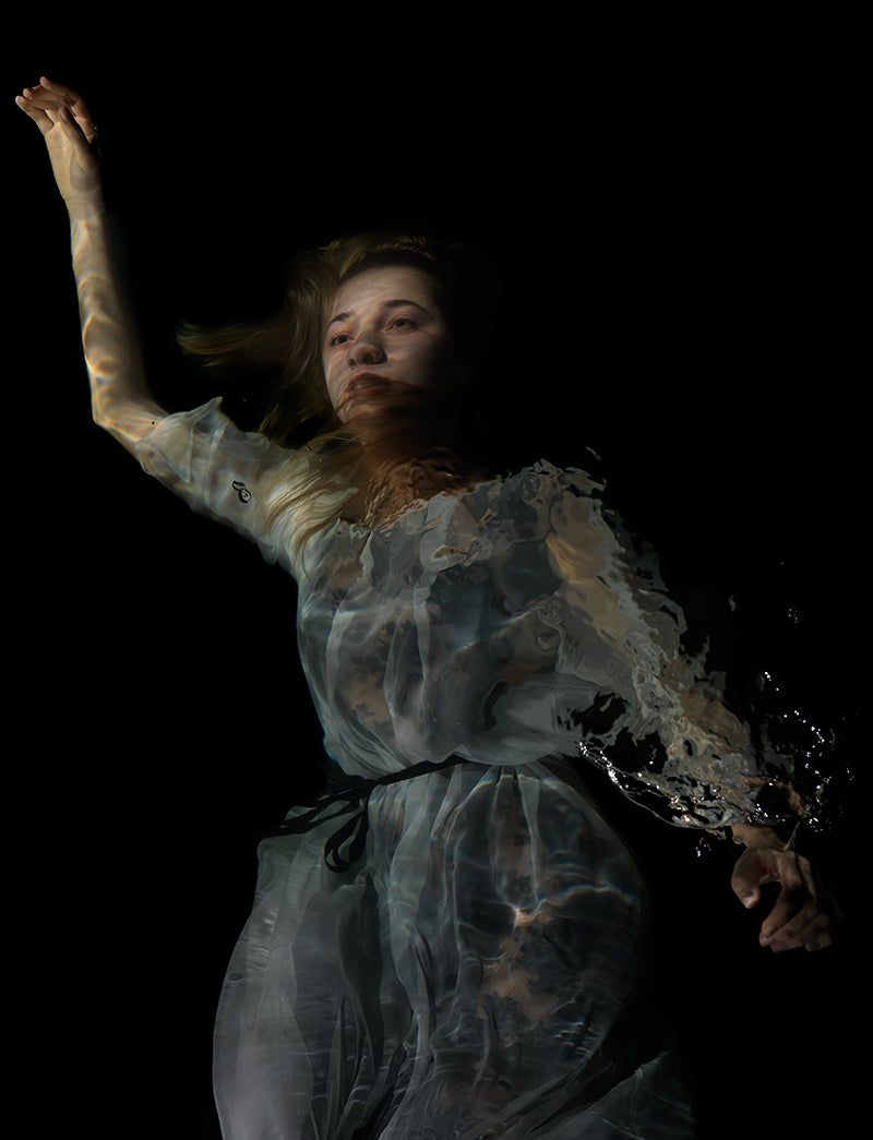 Painterly Encounters: Underwater Mythical Photography Collection