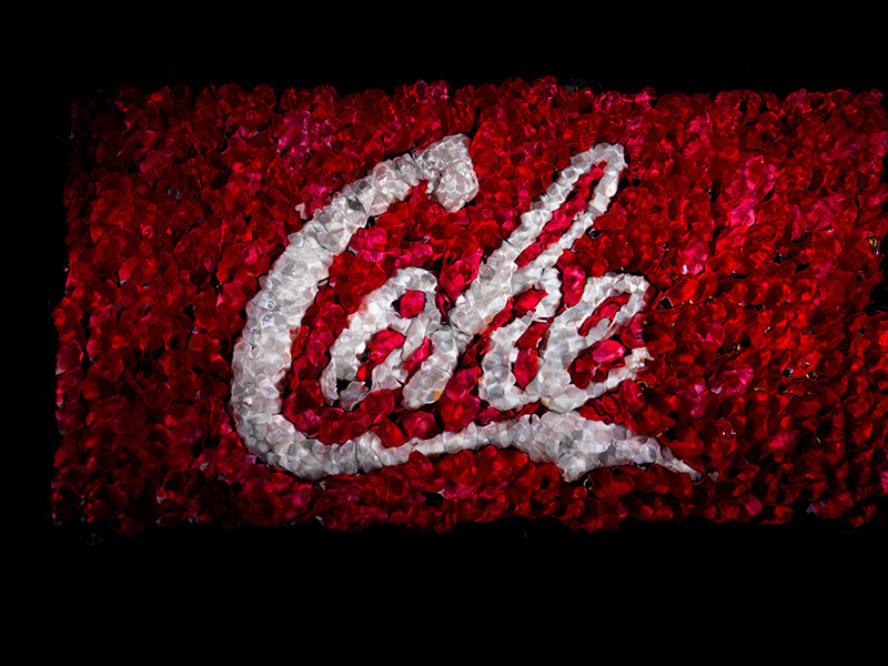 recreating recognizable brands in flowers unique