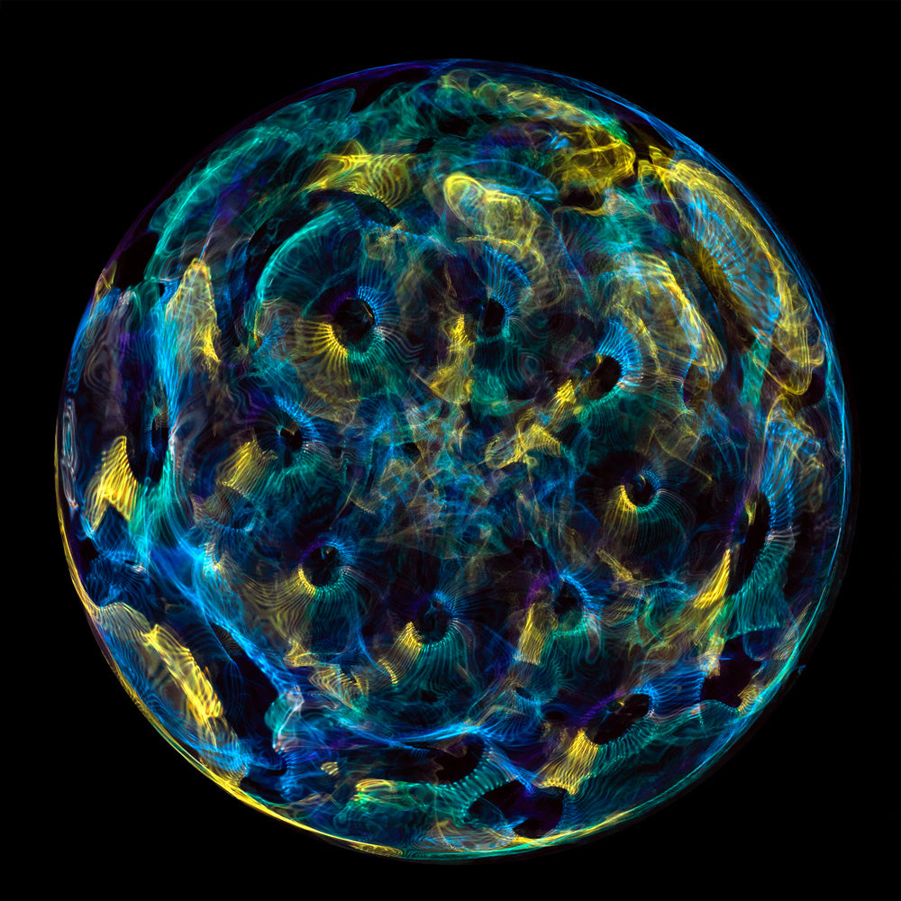 unique 25*25*4cms ceramic 'Vortex' framed photographic print 'Plate No. 0695' - €360 | Shop now & buy direct from the artists studio - Distil Ennui ™ est.1990.