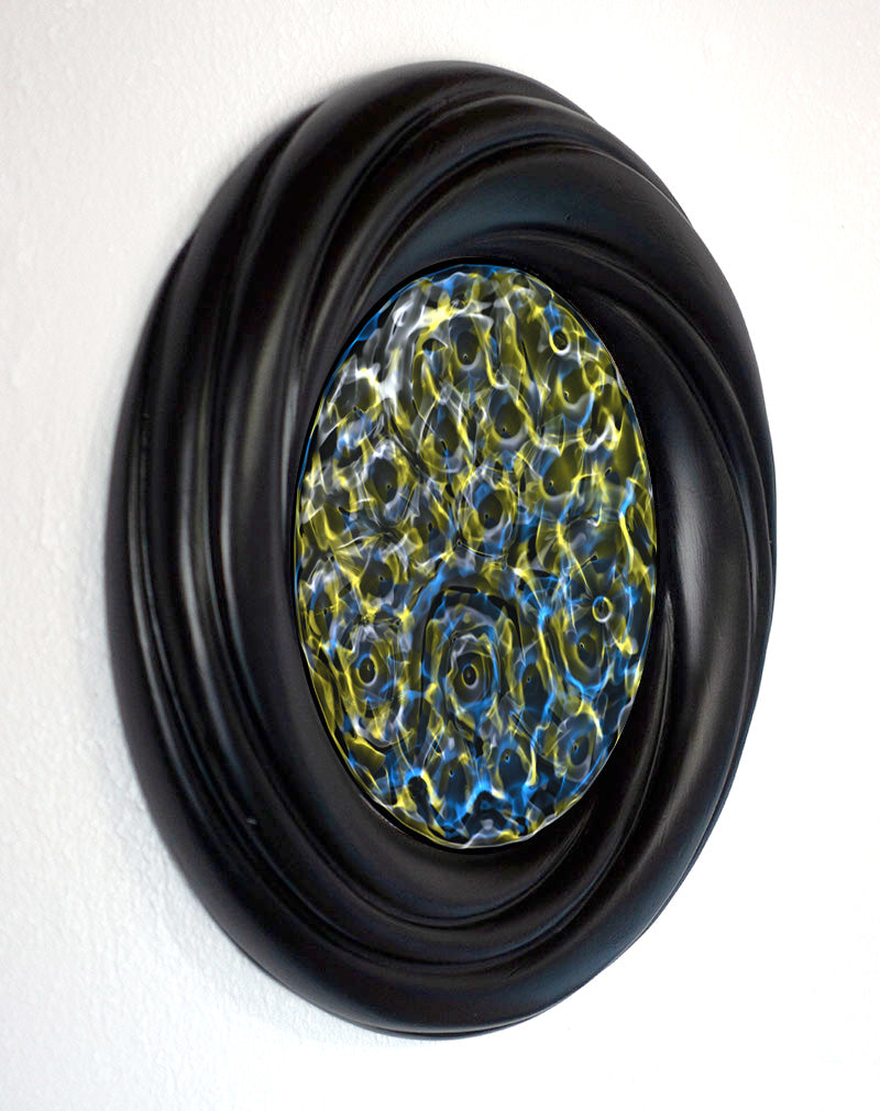 unique 25*25*4cms ceramic 'Vortex' framed photographic print 'Plate No. 0836' - €360 | Shop now & buy direct from the artists studio - Distil Ennui ™ est.1990.