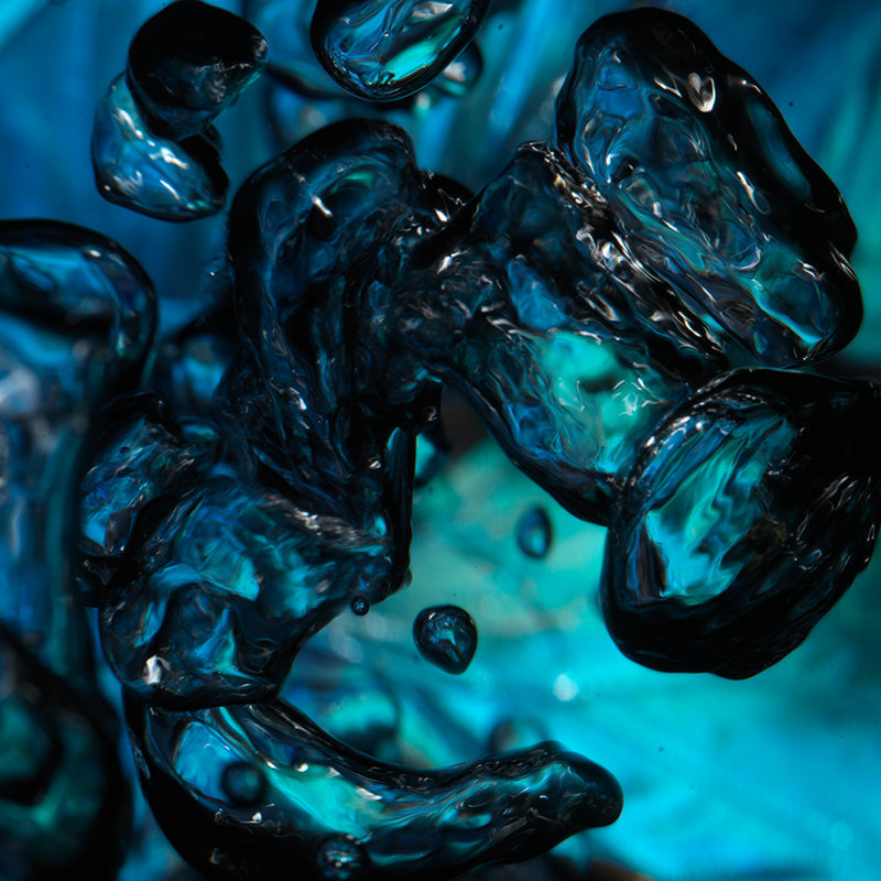 Vanishing Symphony: Blue Morpho Butterflies in Liquid Grace with Bubbles