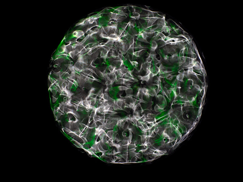 Cymatics Canvas: Gravitational Waves Painted with Light in Stunning Photography