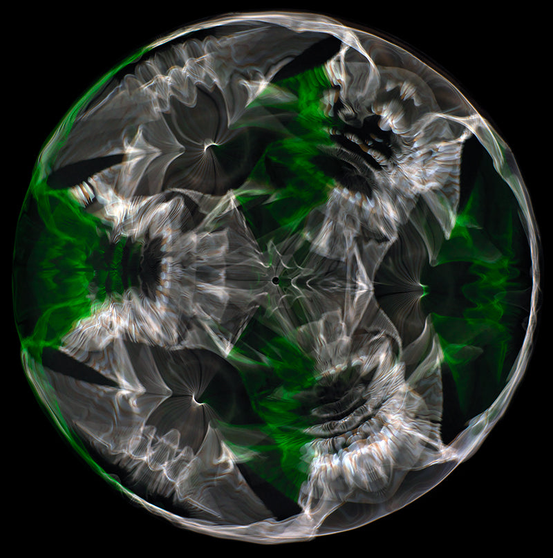 Cymatics Cosmos Unleashed: Gravitational Waves in Striking Photographic Detail