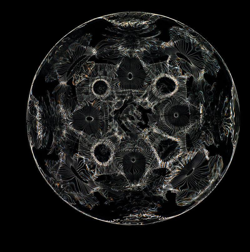 A New Perspective: Gravitational Waves Explored through Cymatics Photography