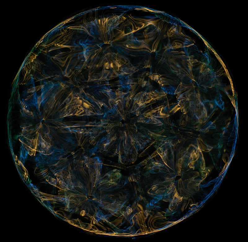 Designing Reality: Exploring Gravitational Waves through Cymatics Art