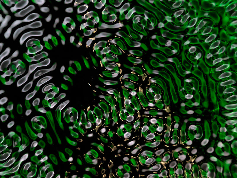 Cymatics artwork for educational presentations
