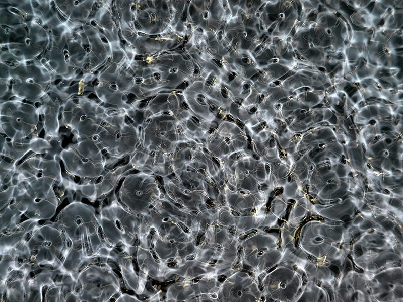 High-resolution artistic images of gravitational wave patterns