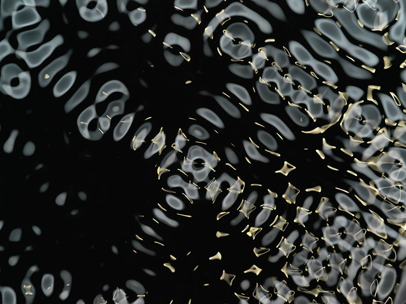 Creative visuals of gravitational waves for advertising