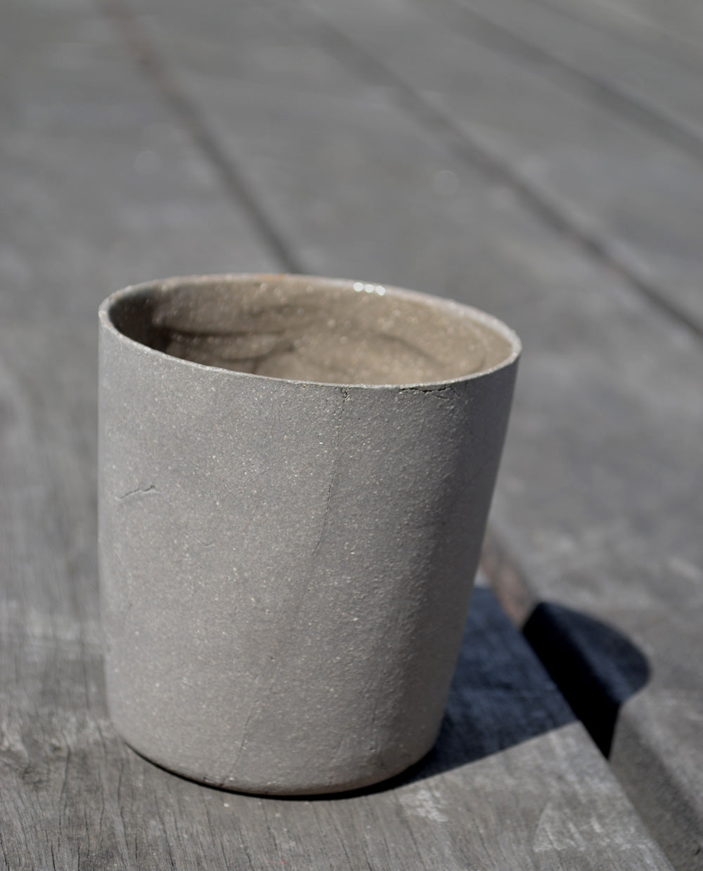hand thrown Japanese stoneware drinking cup (sm) - €80 | Shop now & buy direct from the artists studio - Distil Ennui ™ est.1990.