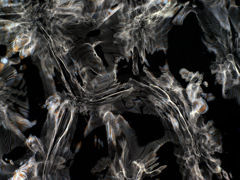 Underwater photograph day iii Warm Low Light tonality from Cymatic Water and Light