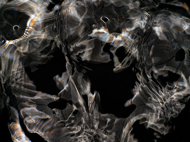 Underwater photograph day iii Warm Low Light tonality from Cymatic Water and Light