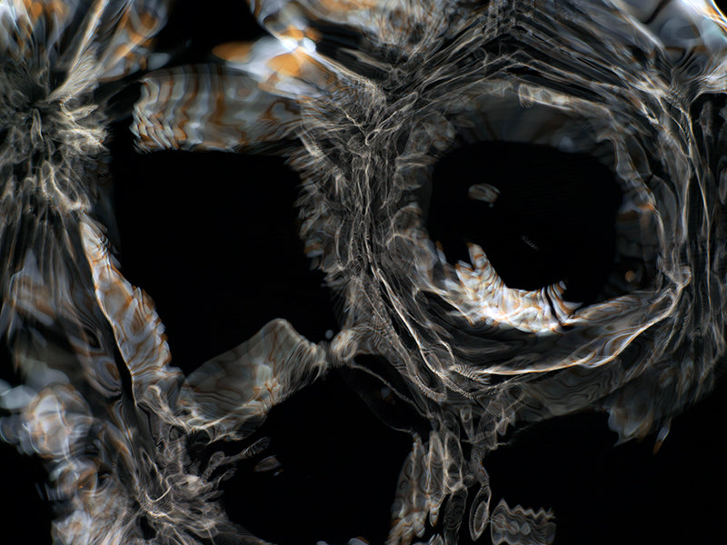 Underwater photograph day iii Warm Low Light tonality from Cymatic Water and Light