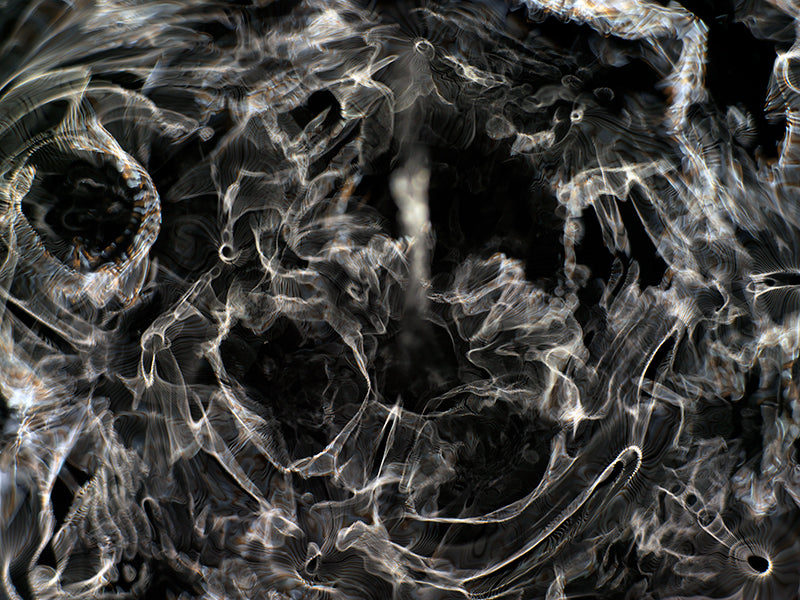 Underwater photograph day iii Warm Low Light tonality from Cymatic Water and Light