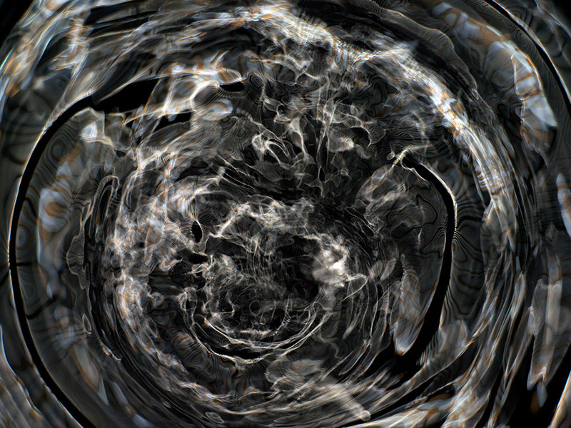 Underwater photograph day iii Warm Low Light tonality from Cymatic Water and Light