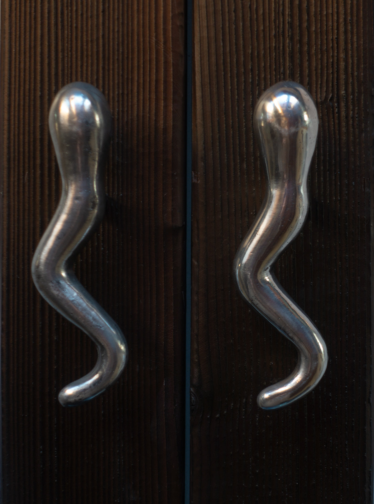Tadpole drawer & door handle - €140 — - Distil Ennui ™ est.1990. material-led studio object produced in limited quantities.