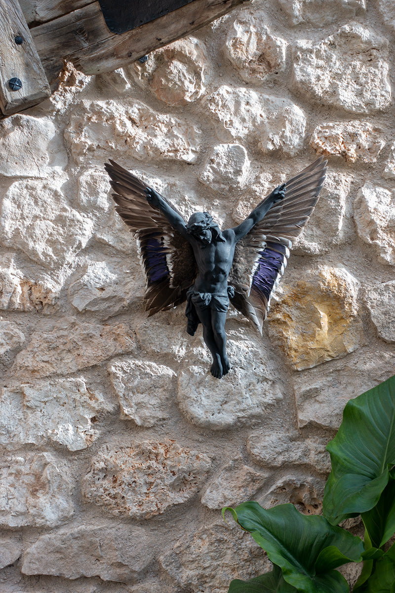 contemporary Jesus ceramic religious sculpture
