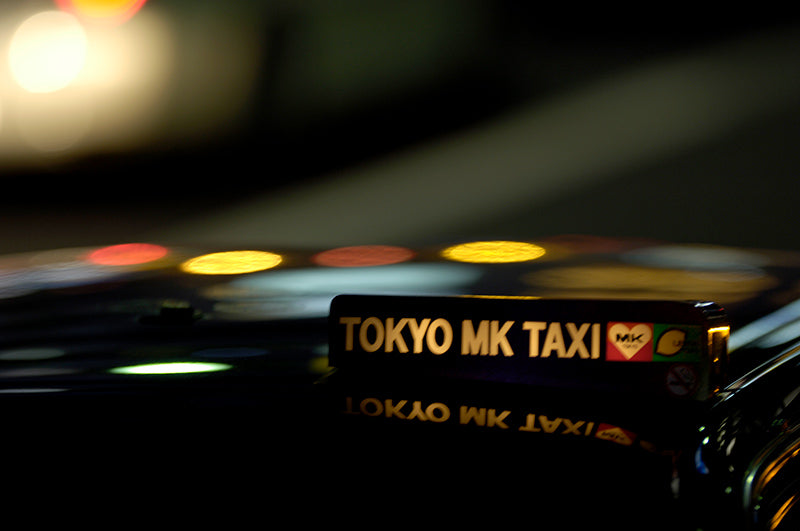 Tokyo Mk Taxi Taxi, Shinbashi District, Dated 1988. - €295 | Shop now & buy direct from the artists studio - Distil Ennui ™ est.1990.