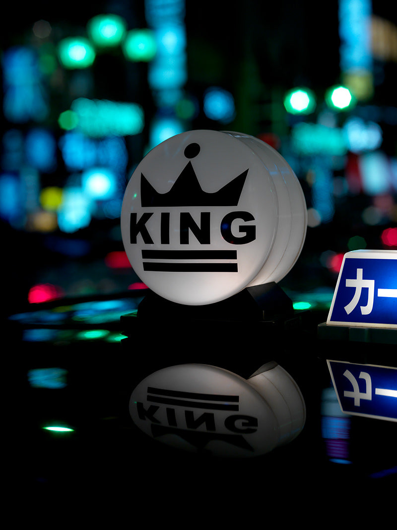 Tokyo King Taxi - vintage limited edition photographic print - €295 | Shop now & buy direct from the artists studio - Distil Ennui ™ est.1990.