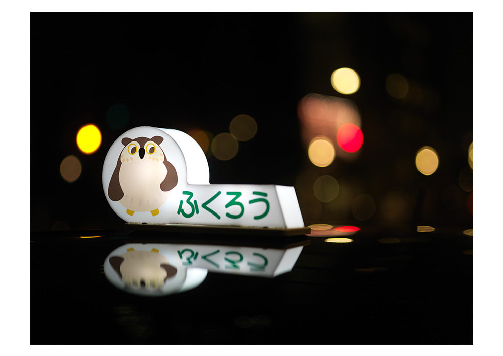 Fukurou Taxi - vintage limited edition photographic print - €295 | Shop now & buy direct from the artists studio - Distil Ennui ™ est.1990.
