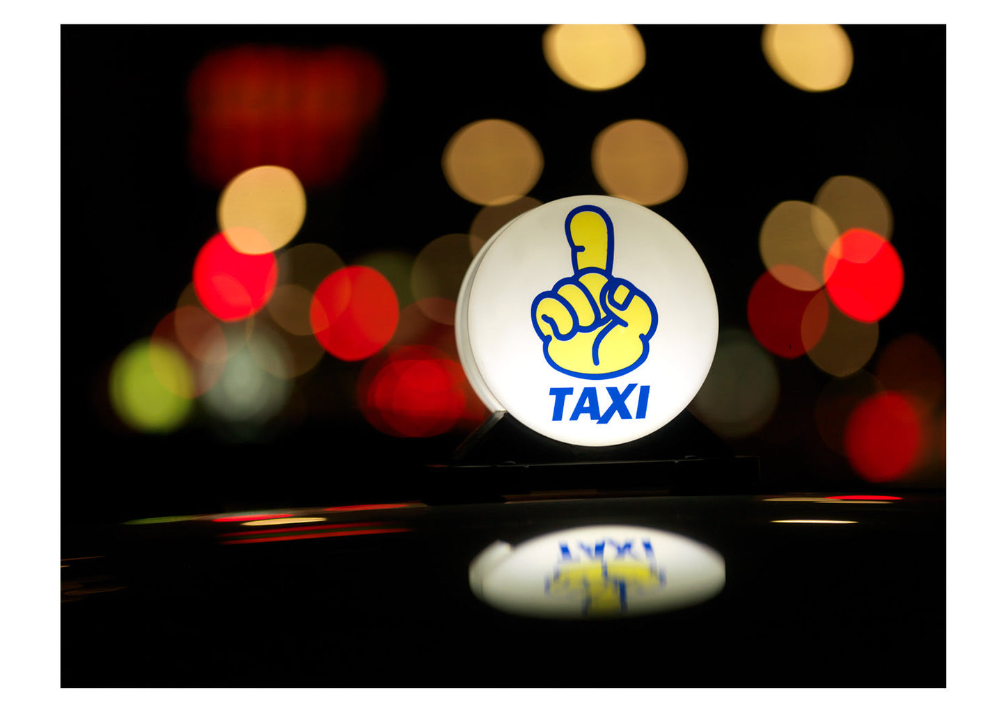 Unknown Taxi Co. III - vintage limited edition photographic print - €295 | Shop now & buy direct from the artists studio - Distil Ennui ™ est.1990.