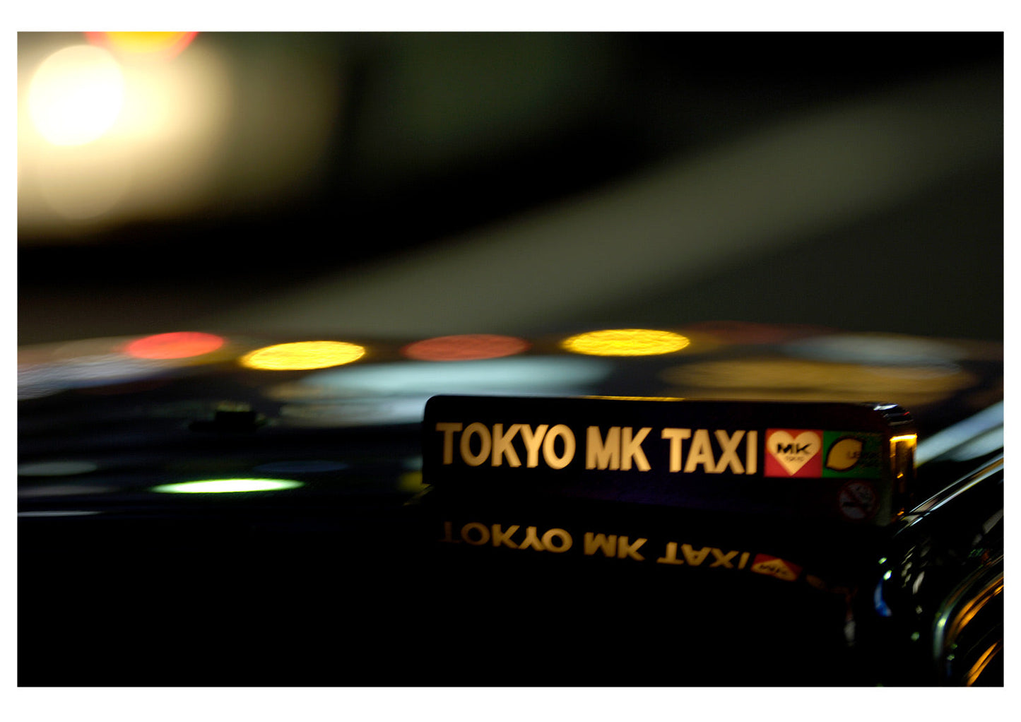 Tokyo Mk Taxi Taxi, Shinbashi District, Dated 1988. - €295 | Shop now & buy direct from the artists studio - Distil Ennui ™ est.1990.