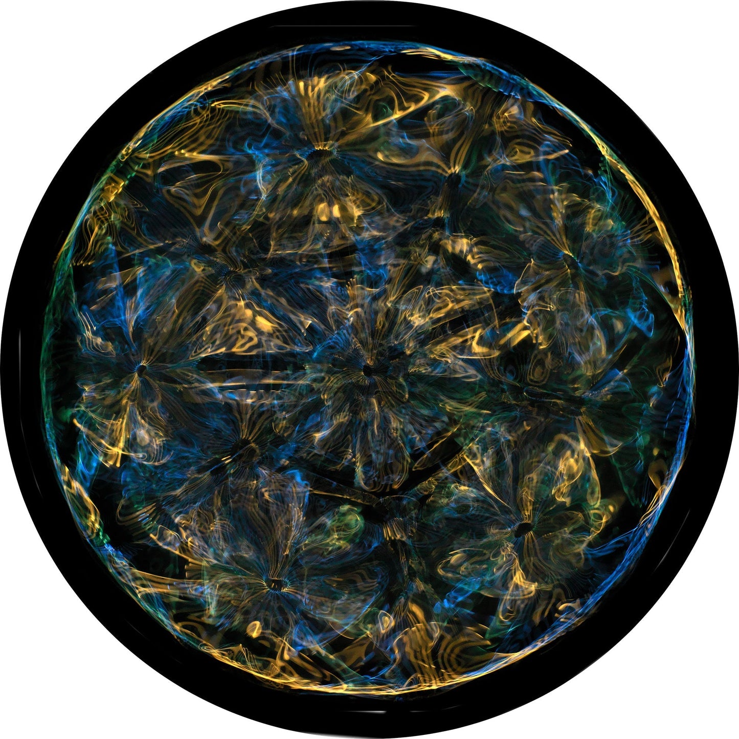 unique 25*25*4cms ceramic 'Vortex' framed photographic print 'Plate No. 0871' - €360 | Shop now & buy direct from the artists studio - Distil Ennui ™ est.1990.