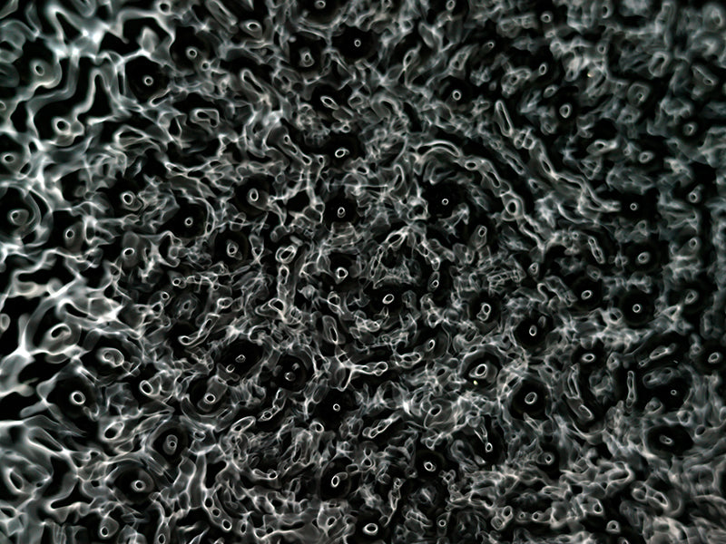 Underwater photograph water light science experiments pure physics Verdant Low Light tonality from Cymatic Water and L