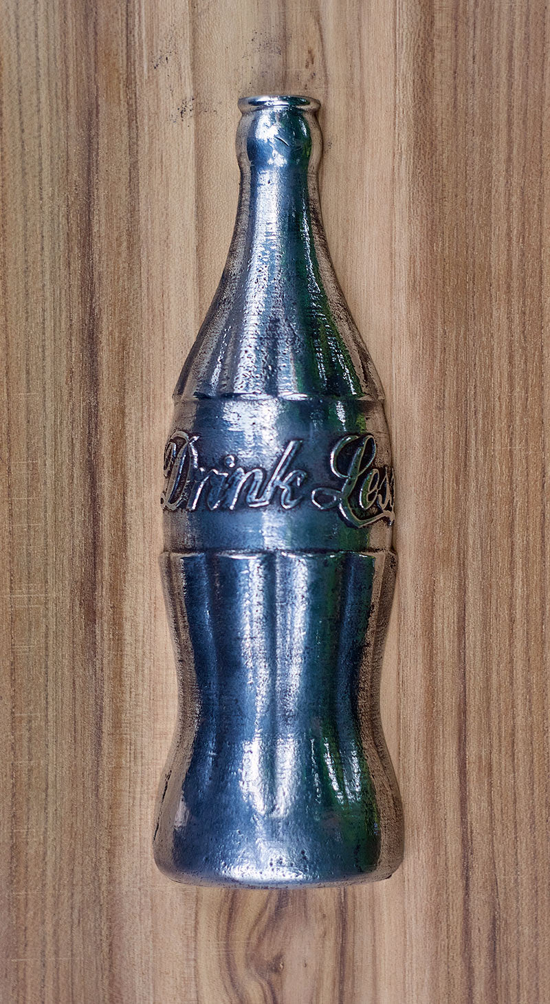 contemporary coke sculpture