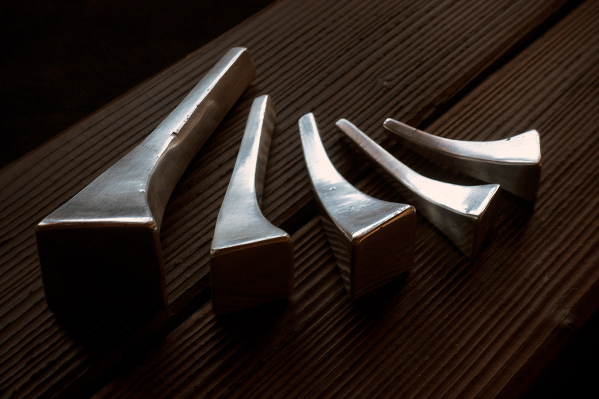 Forged twisted nail wall hooks - €75 | Shop now & buy direct from the artists studio - Distil Ennui ™ est.1990.