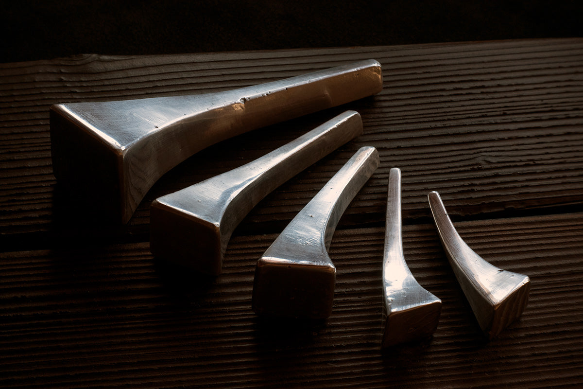 Forged twisted nail wall hooks - €75 | Shop now & buy direct from the artists studio - Distil Ennui ™ est.1990.