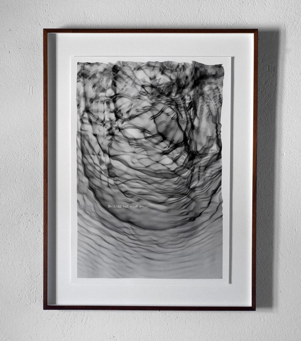 Artists Proof Print - Nothing bad ever lasts - Plate 0313 black & white photograph - €1450 | Shop now & buy direct from the artists studio - Distil Ennui ™ est.1990.