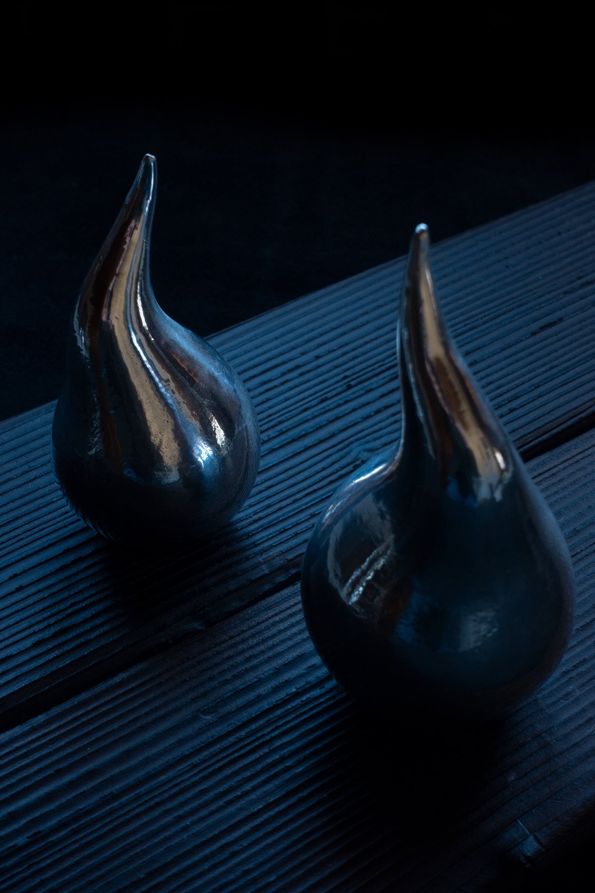 Water droplet desk sculptures - €160 | Shop now & buy direct from the artists studio - Distil Ennui ™ est.1990.