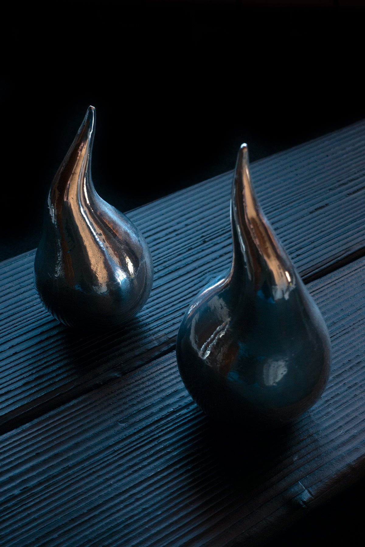 Water droplet desk sculptures - €160 | Shop now & buy direct from the artists studio - Distil Ennui ™ est.1990.