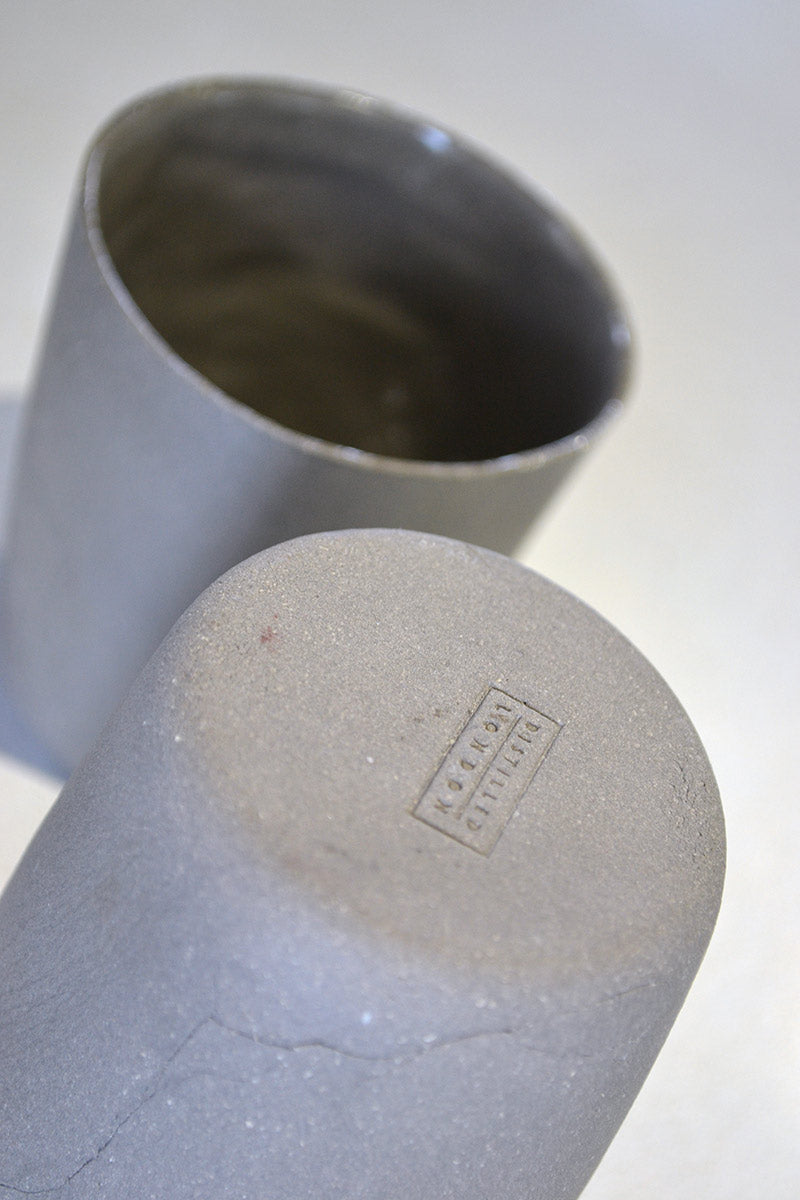 hand thrown Japanese stoneware drinking cup - €110 | Shop now & buy direct from the artists studio - Distil Ennui ™ est.1990.