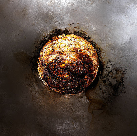 Artist working through the harsh Siberian winter