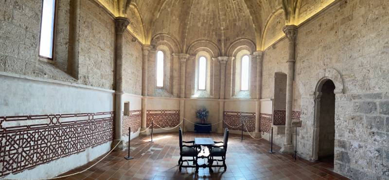 ´ Goya Reborn In Water ´ an exhibition inside the 10th century Castillo de la Piedra Bermeja, Brihuega.