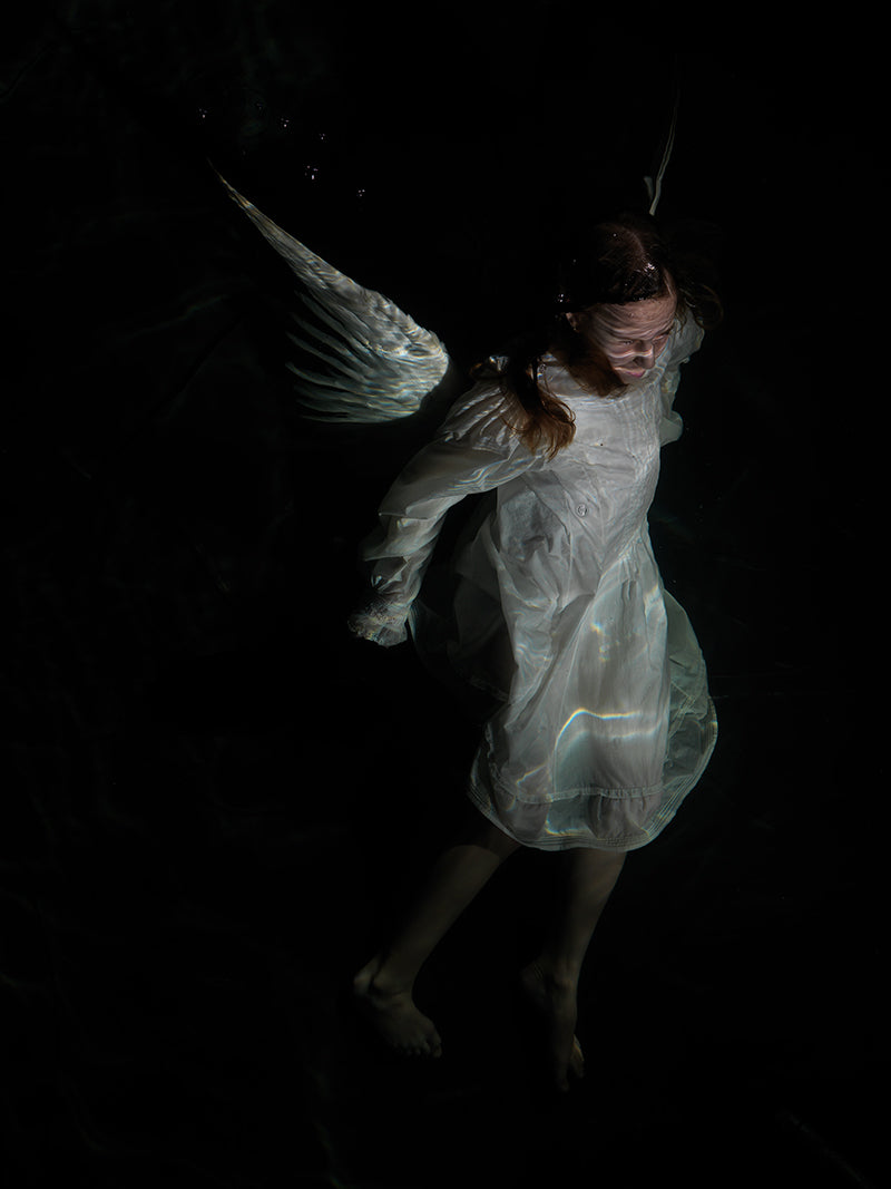 Underwater Baroque Reverence: Caravaggio-Inspired Imagery