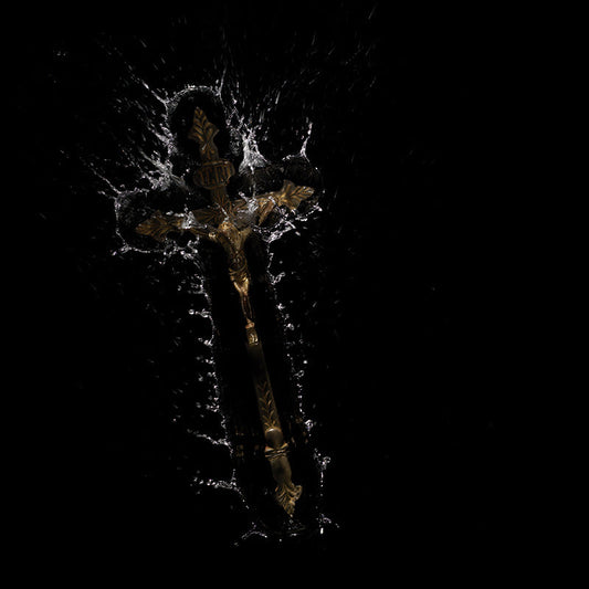 splash crucifixion baptismal images of cleansing and rebirth crucifix