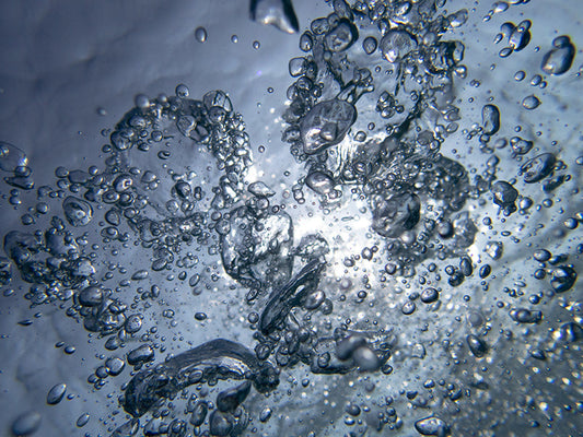 Serene and Hypnotic: Underwater Bubbles Up Close