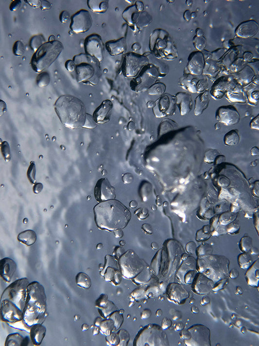 dreamlike underwater bubble close ups