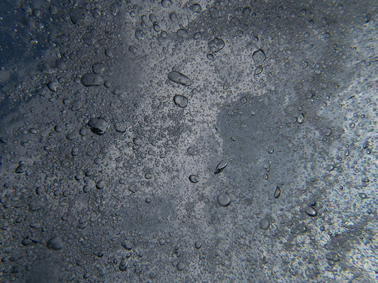 Water Art Abstract Bubbles in Deep Crystal Clear Waters