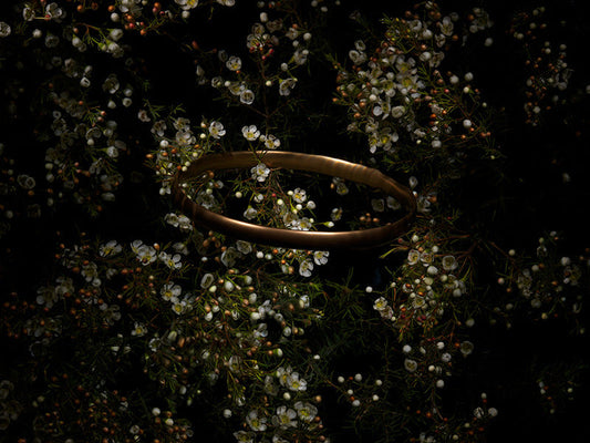 Submerged Gold Halo Illuminated by Ripples and Waves Above creating light causics