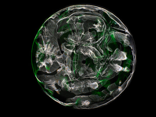 Cymatics Cosmos: Gravitational Waves Illustrated in Brilliant Photographic Splendor