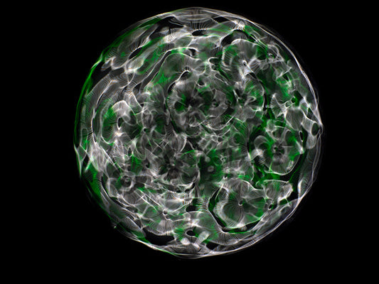Cymatics Brilliance: Gravitational Waves Explored in Mesmerizing Photography