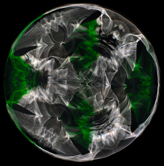 Cymatics Cosmos Unleashed: Gravitational Waves in Striking Photographic Detail