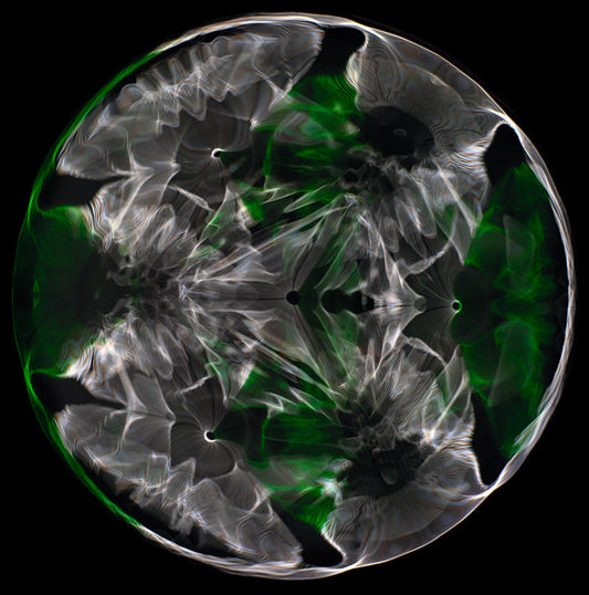 Cymatic Constellations: Mapping the Universe through Gravitational Wave Photography