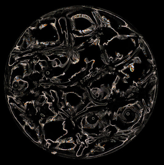 Luminous Waveforms: Cymatics Photography Illuminates Gravitational Waves' Complexities