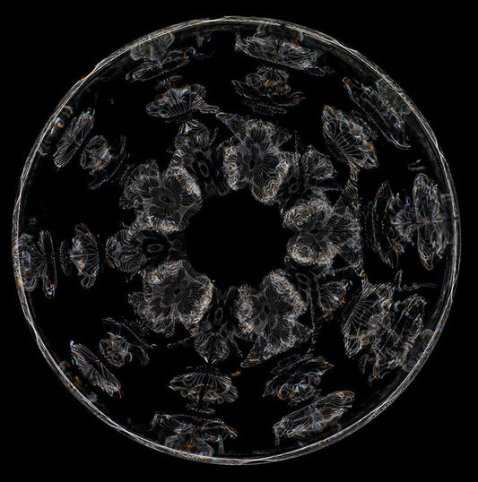 Waveform Eclipses: Cymatics Photography Ventures into the Shadows of Gravitational Waves