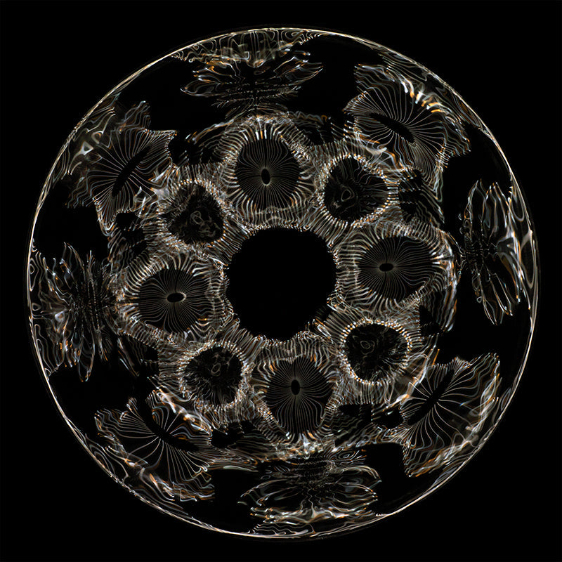 Einstein's Aria: Cymatics Photography Sings the Melody of Gravitational Wave Exploration